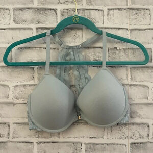 Women’s Gilligan & OMallley light blue padded racerback Bra 36D